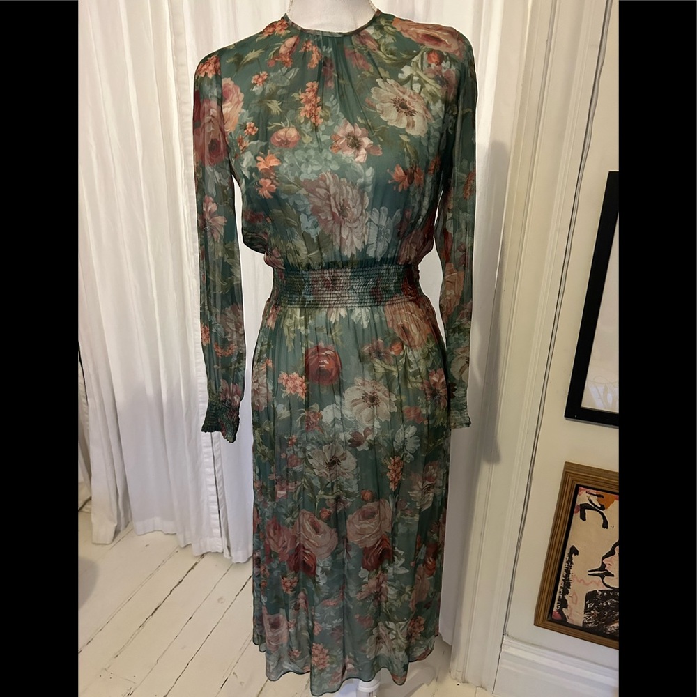 Gorgeous sheer summer dress